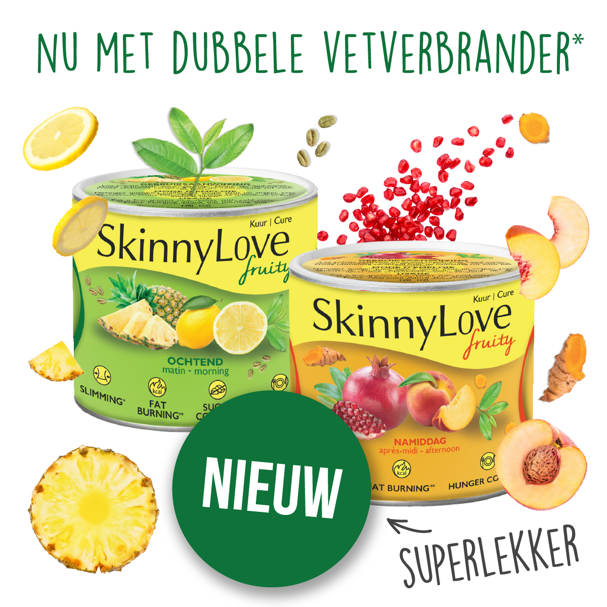 SkinnyLove Fruity (2x 230g)