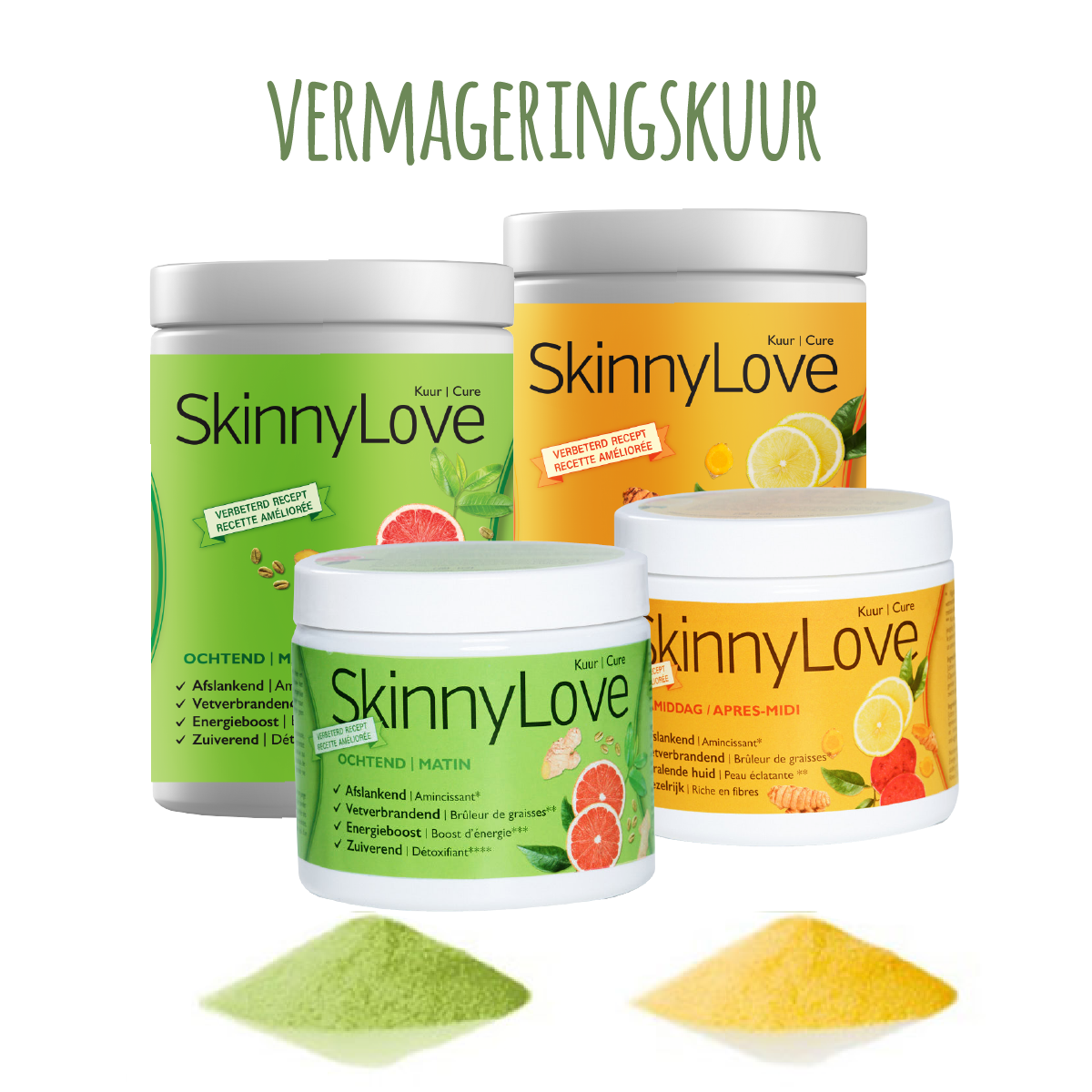 SkinnyLove ORIGINAL Vermageringskuur (2x230g)