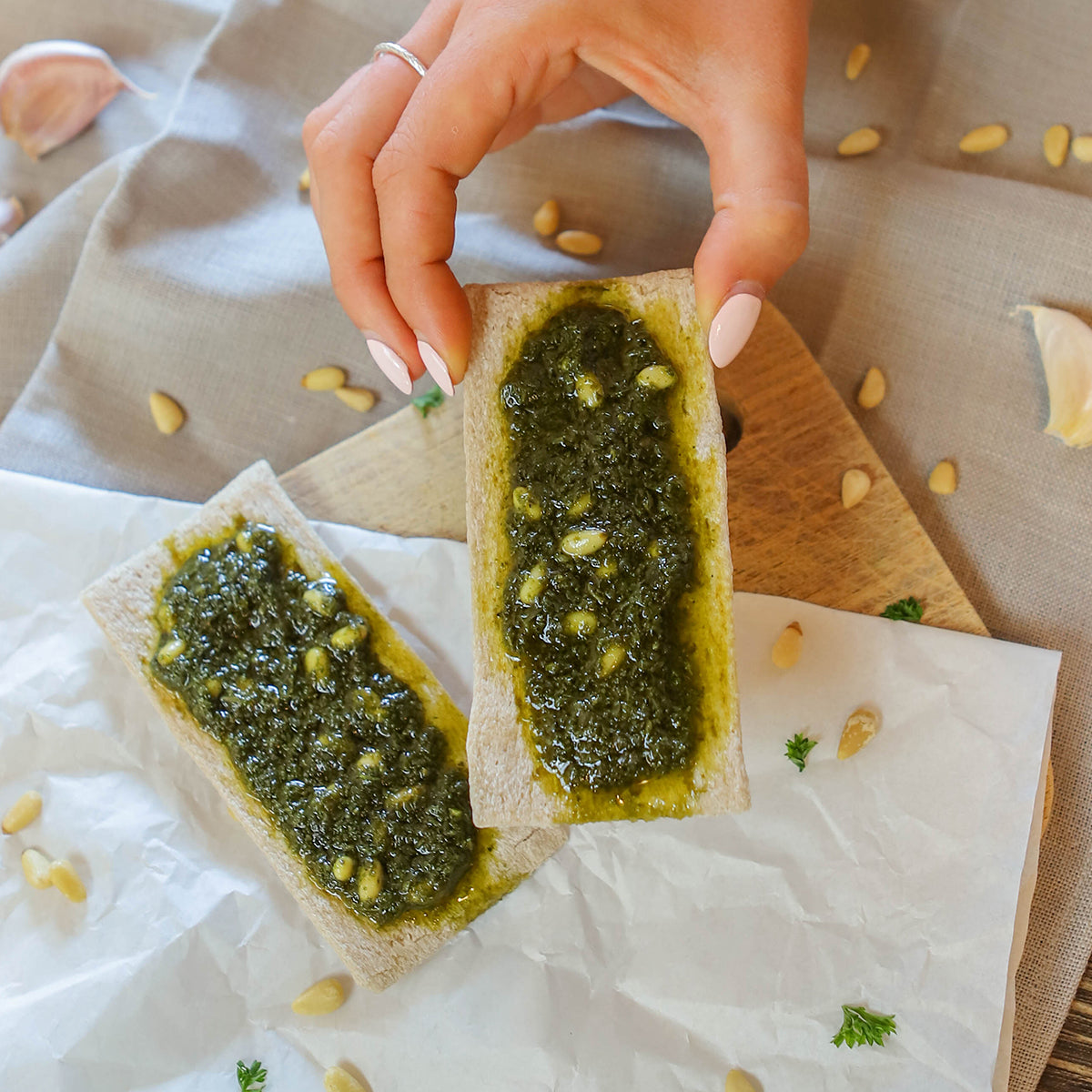 SkinnyLove Spread | pesto alla genovese