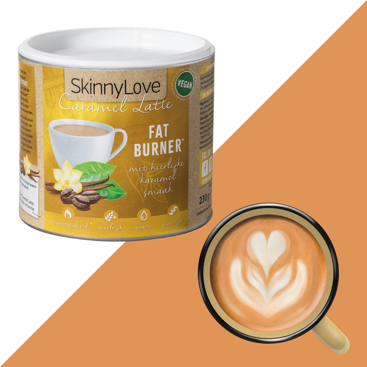 SkinnyLove Caramel Latte