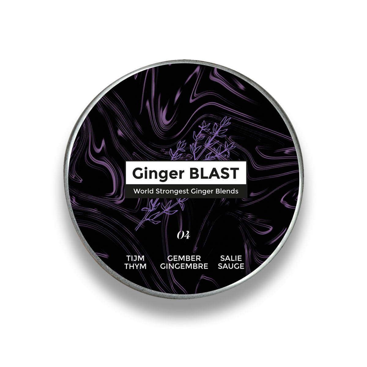 Ginger BLAST 04 Gember Tijm Salie