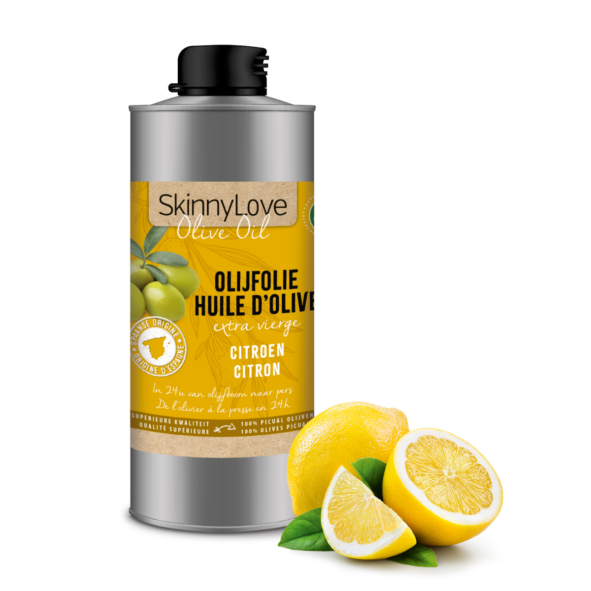 Extra vierge olijfolie | citroen 750ml