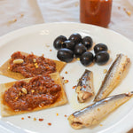 SkinnyLove Spread | black olive anchovy tapenade